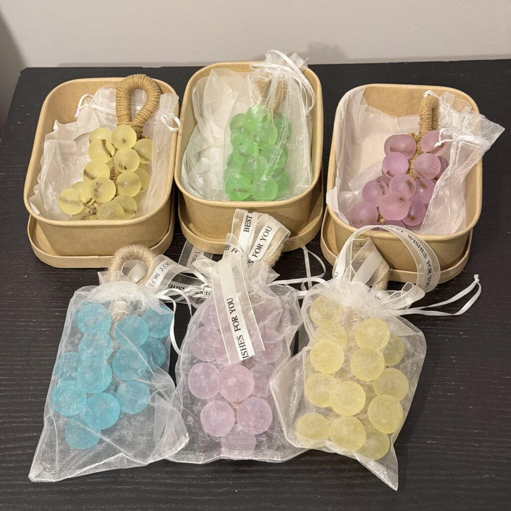 SAWIM Grapes Soap Bunch On Rope